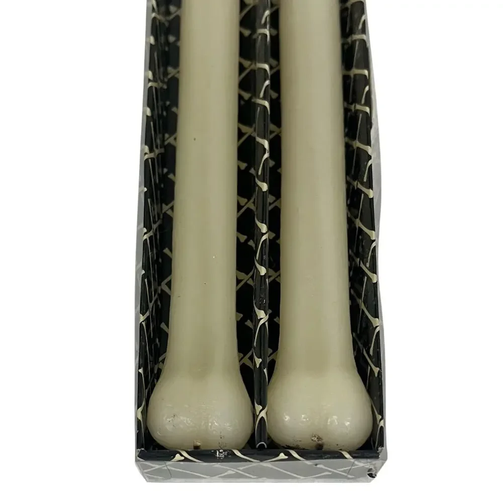 Bone Chilling Skeleton Halloween Taper Candles Two’s Company Novelty Spooky